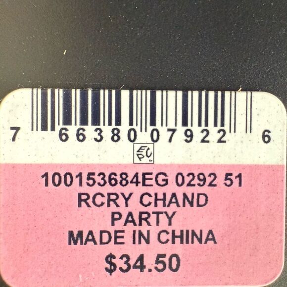 INC International Concepts Silver-Tone Rhinestone Chandelier Earrings - Picture 3 of 3